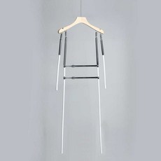투명 옷걸이 상세컷 바지 누끼 각도조절 하의 촬영용, 상세페이지 참고, 원목옷걸이