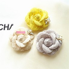 까멜리아꽃브로치