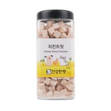 건강한펫 동결건조 치킨 160g, 1통, 닭 - 건강한펫