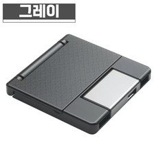 다기능 카드 리더기 휴대 전화 OTG 동글 외부 USB 디스크 SD TF 카메라 범용, 그레이, 1개