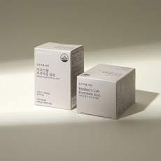 마더스랩 프리미엄 임산부 철분제 24mg X 60정 (2개월), 2박스