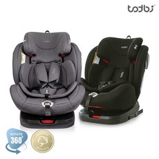 [토드비] 티베이360 오가닉 회전형 카시트ISOFIX, 어반블랙