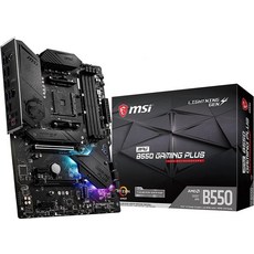 MSI 마더보드 MPG B550 GAMING PLUSATX [AMD B550 칩셋 탑재] Ryzen 5000 시리즈 프로세서 MB5873