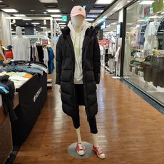 NII 거위털 롱패딩