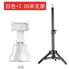 셀카봉 보리 모임(촬영 흔들림방지 매직)가능 360도 회전 스마트, T01-(촬영 흔들림방지 매직)화이트 받침대증정