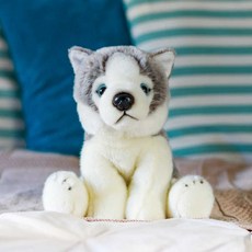 애너미고스 애너미고스 영국에서 온 동물친구 허스키 강아지인형 귀여운 동물인형, 26cm, 시베리안 허스키, 1개