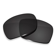 ToughAsNails 오클리 클리프덴 OO9440 선글라스용 교체 렌즈 - 하이퍼비전 플러스 블랙 편광, Black - Polarized