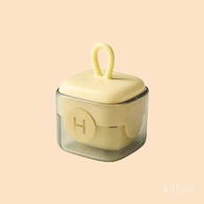 굿즈컴바인 스토어 휴대용 미니 재사용 돌돌이 찍찍이 KIFFJOIT, 1개