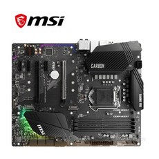 MSI B360 GAMING PRO 카본 마더 보드 LGA 1151 DDR4 인텔 B360 B360M 데스크탑 메인 보드 USB3.0 PCI E X16 3.0 중고|마더보드|, 1개, 단일, 단일