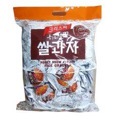 크리스피 허니눈꽃 쌀과자 1kg 바삭바삭 달콤한맛 사무실 방과후 아이들 간식 사은품, 1개