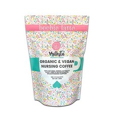 Milksta (LA직배) 밀크스타 모유 촉진 락테이션 Lactation Instant Coffee Latte Flavor Drink Mix Postnatal Powder With Brewers Yeast (288 Grams), 1개