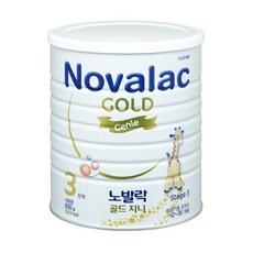 노발락 골드 지니 분유 3단계, 800g, 2개