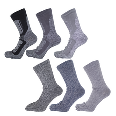 남자장목발가락양말