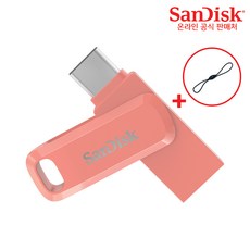샌디스크 USB 메모리 SDDDC3 피치 C타입 OTG 3.1 대용량 + USB 고리, 128GB