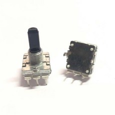 1 조각 EC16 유형 인코더 360 회전 디지털 펄스 24 위치 D 축 길이 20MM, 1개