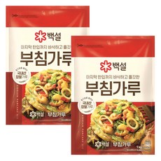 CJ BEKSUL 白雪 煎餅粉, 1kg, 2個