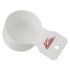 칼리타 츠바메 에나멜 계량 커피스쿱 S, 화이트, 1개