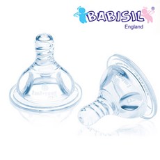 바비실 엄마느낌 젖꼭지 호환용 바비실 유리젖병용 젖꼭지 타사 일반 젖병에 호환가능, 호환용 M(4~9개월)