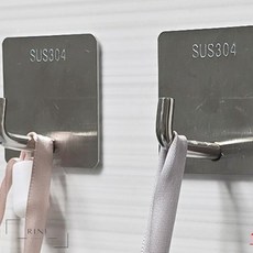 부착식 고정 후크 고정걸이, 그레이, 상품선택, 1개
