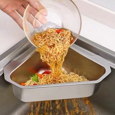 싱크대 스텐 음식물 쓰레기통 거름망 음쓰통, 상세페이지 참조, 상세페이지 참조