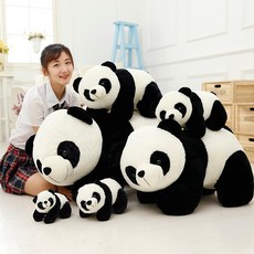폴라도레 판다곰 대형 곰 인형 안고자는 골돌이 애착 동물 +폴라도레사은품증정(Y), Y-0394-01-팬더(20cm)