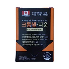 크롬셀-다운 혈당 영양제, 1개, 60정