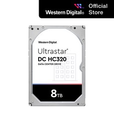 공식유통사 WD ULTRASTAR 울트라스타 8TB DC HC320 HUS728T8TAL5204 5년보증 SAS, 1개, 1, 하드드라이브 WD Ultrastar HDD DC HC320 8TB - 울트라스타8tb