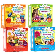 영어원서 논픽션 싸이트워드 리더스 Nonfiction Sight Word Readers A B C D 4종세트
