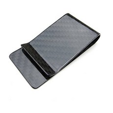 탄소 섬유 머니 클립-정품 3K 직조-최대 15 장의 카드에 적합 Carbon Fiber