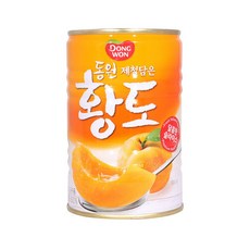 동원 황도슬라이스 400g x 24캔 / 과일통조림 황도캔