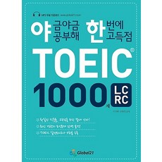 야금야금 공부해 한번에 고득점 TOEIC 1000제 LC/RC, Global21