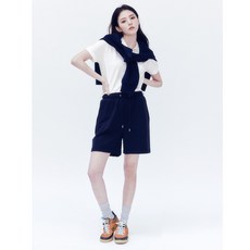 [지오다노]2024한소희 테리반바지 404520 5칼라