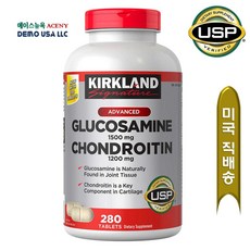 커클랜드 글루코사민 1500mg 콘드로이친1200mg 220+60 타불렛, 1개, 220정