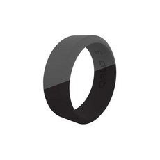QALO 남성용 고무 실리콘 링 클래식 듀오 웨딩 밴드 이 폭 8.5mm 두께 1.9mm 멀티 컬러