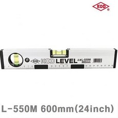 모아프라자 KOD 알루미늄자석수평 L-550M 600mm 24Inch 513g 2 1EA 수평기
