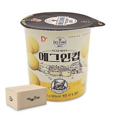 델토리 에그인컵 70g 계란쿠키 (1박스-24개)