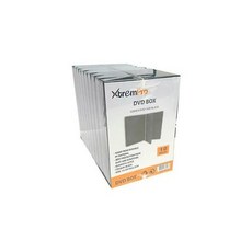 [미국] 870877 XtremPro 6 CD DVD Blu-ray Jewel storage Replacement Case 0.86" in 10Pack - Black, 단일상품