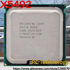 인텔 제온 X5492 프로세서 쿼드 코어 CPU 3.40GHz 2MB 600MHz LGA77 일 이내, 한개옵션0