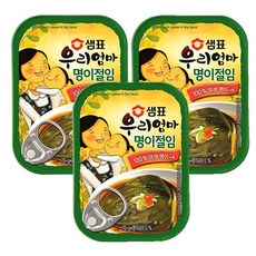 샘표 우리엄마 명이절임, 70g, 3개