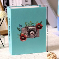 100 사진 앨범 아름다운 여행 및 자연 테마 메모리 보존용 6 인치 스트레이트 풍경 용지 내구성, Camera-100z