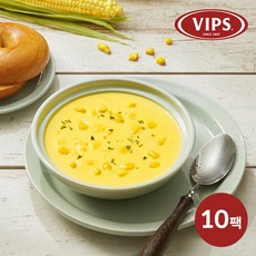 빕스 콘크림 스프 200g 10팩, 10개