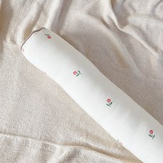 돗투돗X마롤로뜨 30수 아기 바디필로우 죽부인 롱쿠션 신생아 애착베개, 30수바디필로우_달콤튤립