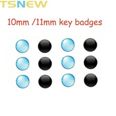 SEAT 자동차 키 로고 VW BMW E46 E39 USW 자동차 에폭시 송진 크리스탈 자동차 키 엠블럼용 10mm 11mm 12mm 13mm 로트당 25 개, 6.for vw 12mm, 1개