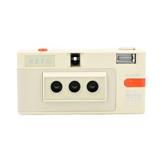 RETO 레토 3D 35mm 필름카메라 레트로 렌치큘러 화이트, 1개