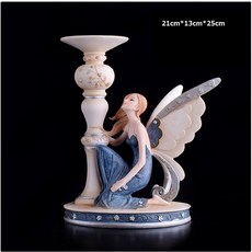 cs mall 장식용 나비 천사 피규어 LZ940, 촛대