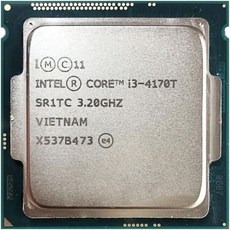 CHYYAC 인텔 코어 I3-4170T I34170T 3.2GHz 듀얼코어 CPU 프로세서 3M 35W LGA 1150 359334 - i34170