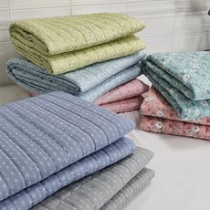베딩닷컴 (국내산) 보들보들한 사계절용 카페트 겸 패드 킹K/ 퀸Q/ 슈퍼싱글SS, 젬마, 그레이