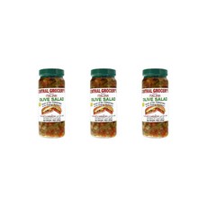 CENTRAL GROCERY 센트럴 그로서리 이탈리안 올리브 샐러드 454g 3팩, 3개
