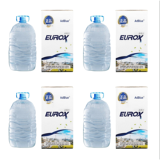 롯데정밀화학 유록스 요소수 10리터 정품 AdBlue 인증(자바라 포함), 4개, 10L