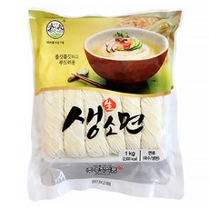 송학식품 생소면 1kg (얇은생면) x 10개입 BOX, 10개